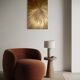 Bronze sun painting