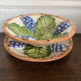 Beautiful vine pattern slip strainer