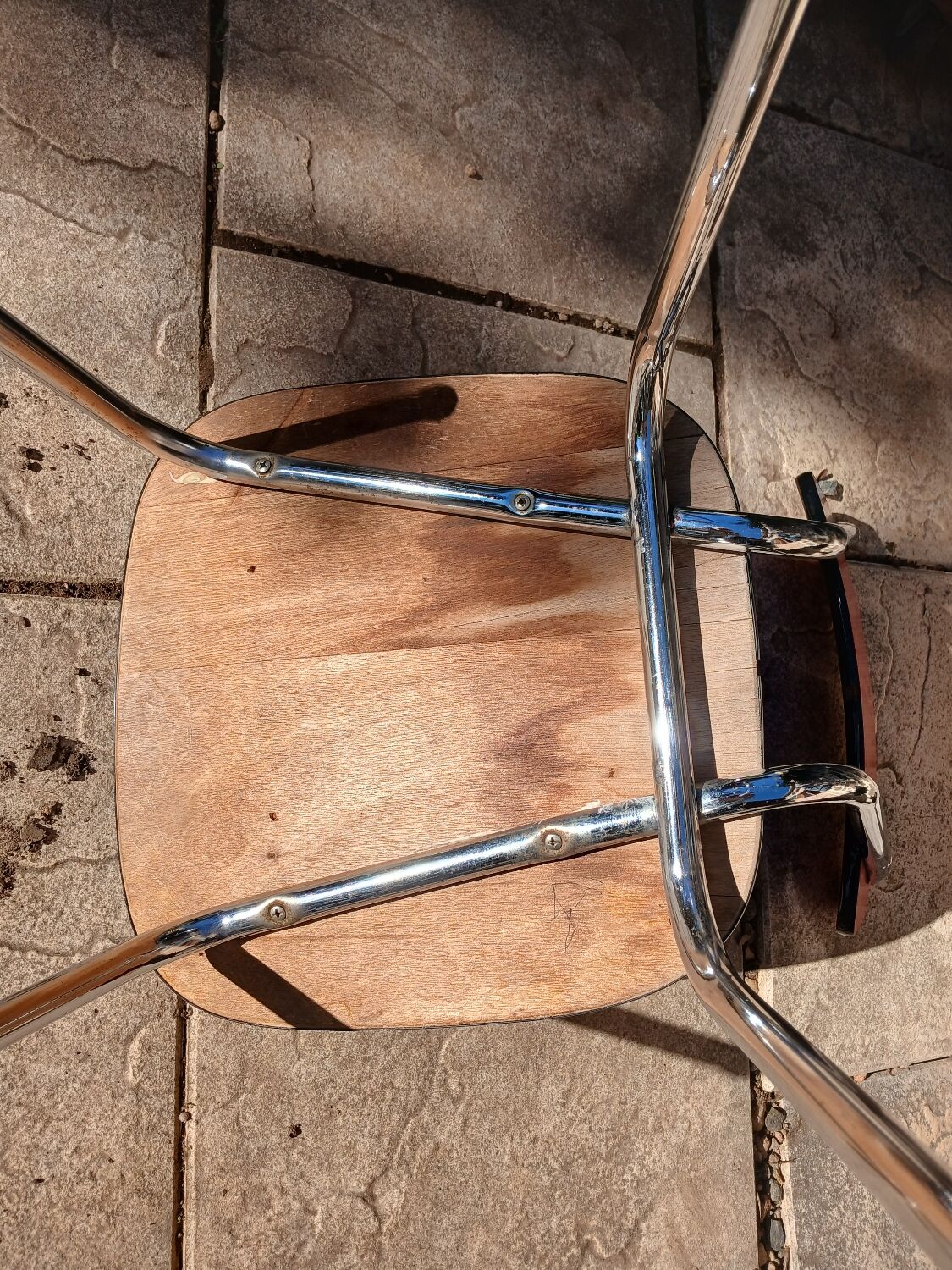 Chaise vintage en formica