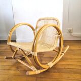 Rocking chair child design 70s