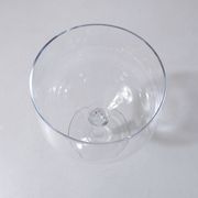 2 verres à pied en cristal vin dégustation