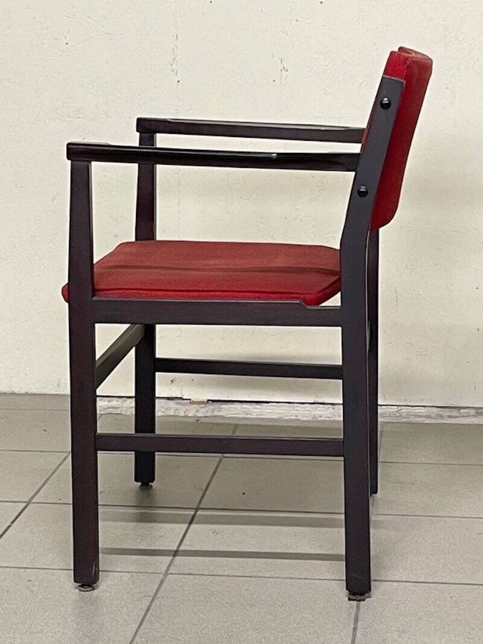 Armchairs with armrests, 1960s, set of 2