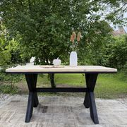 Table bois ancienne rénovée