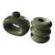 Set of 2 minimalist ceramic candle holders
