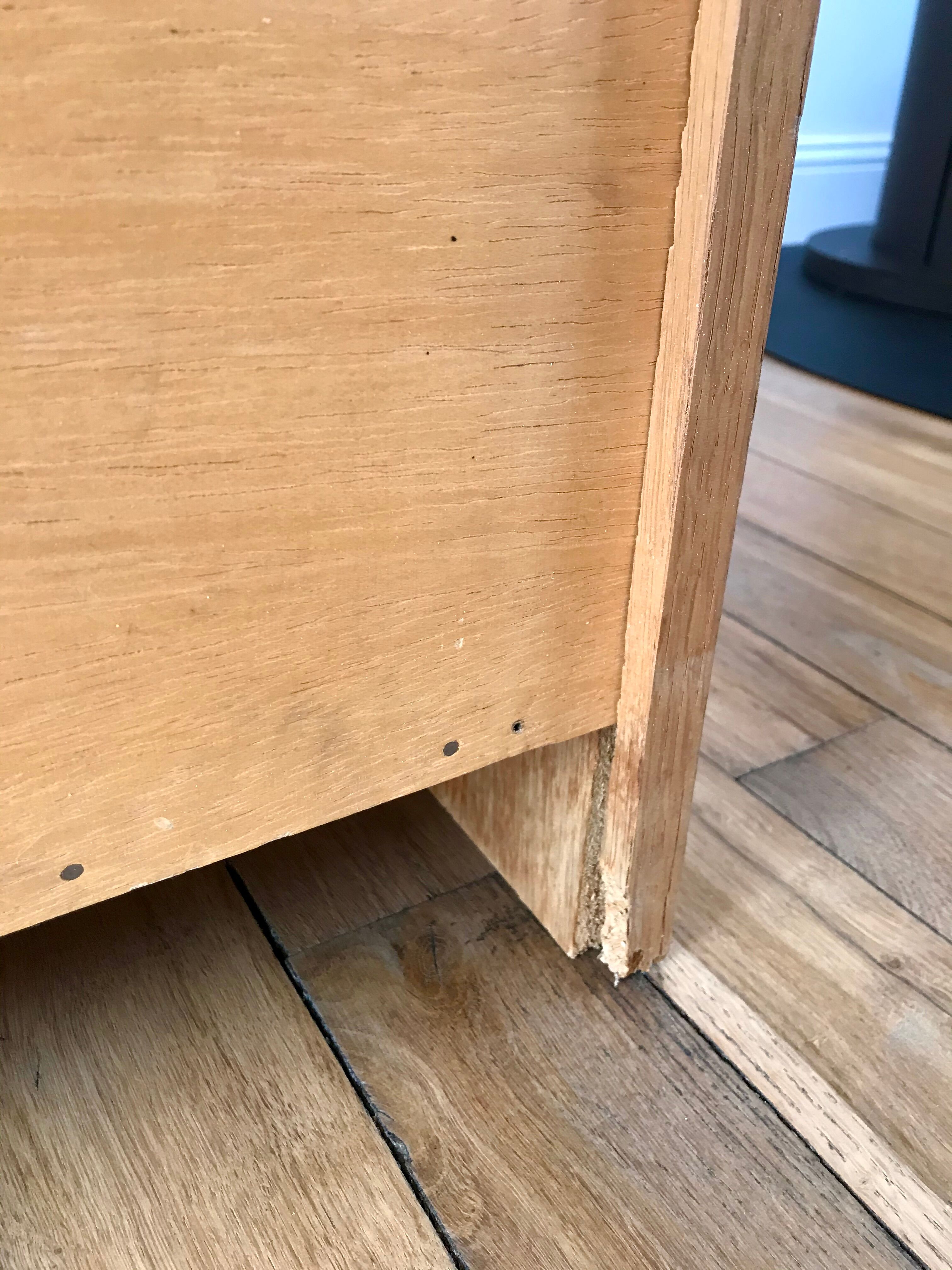 Storage in oak veneer 50s