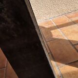 Round gray marble dining room table 70s/80s vintage