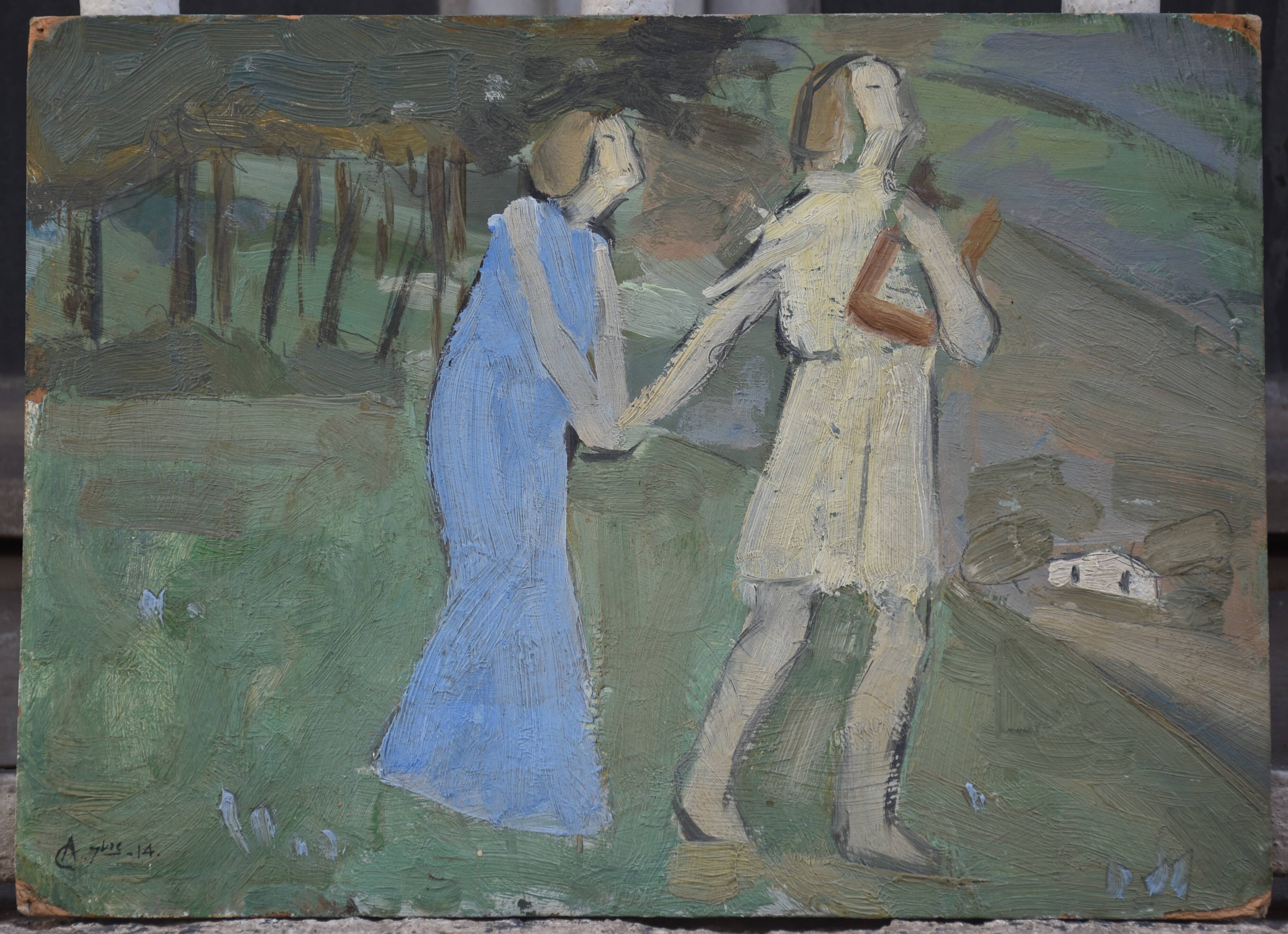 French school, Orpheus and Eurydice (1914)