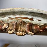 Florentine style wooden wall console