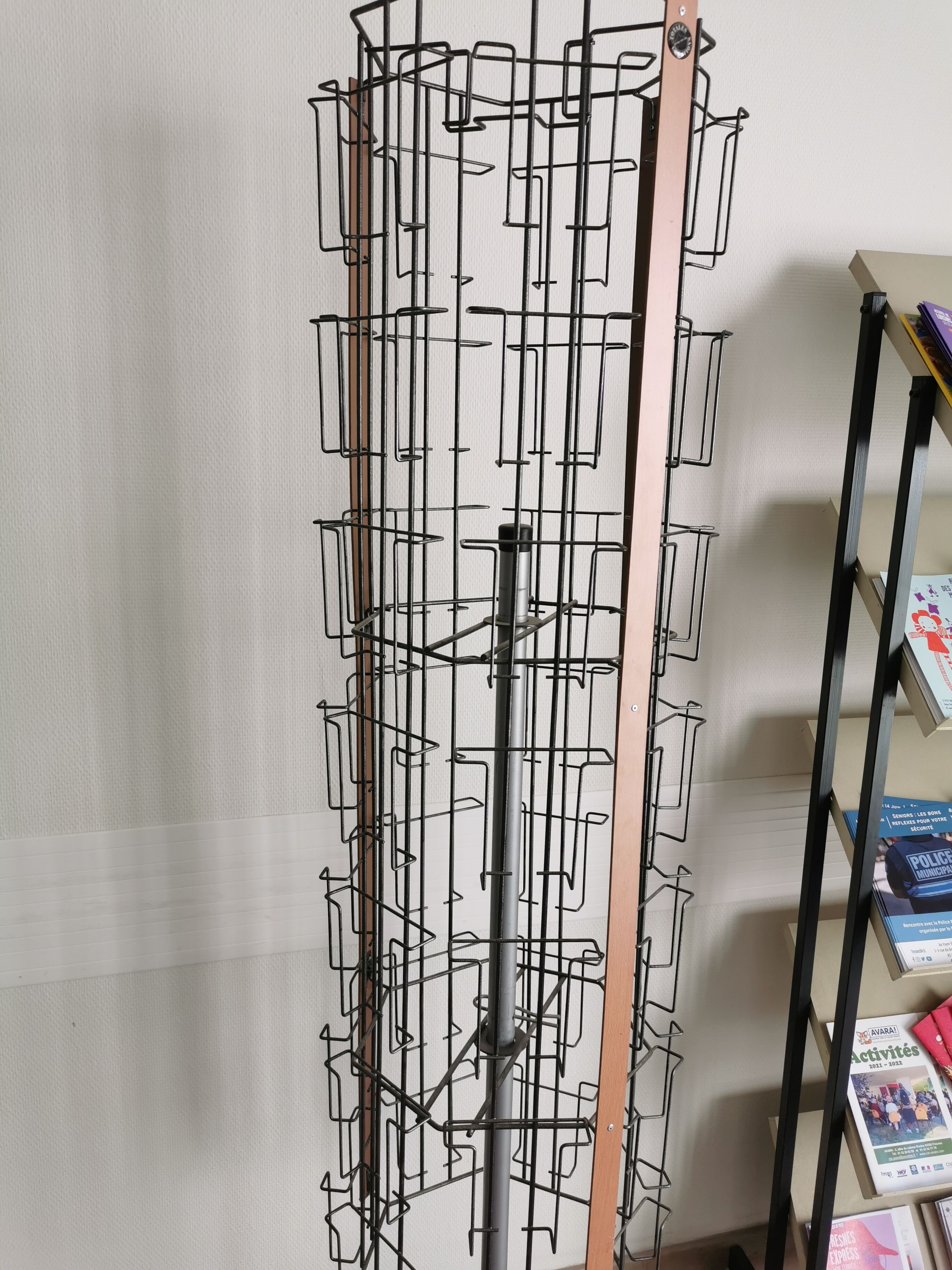 Carrying photo postcard