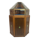 Vitrine d'exposition pour bijoux art nouveau pyramidale d'angle