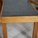 Ensemble de 4 chaises et table basse Maison Regain, France, circa 1970