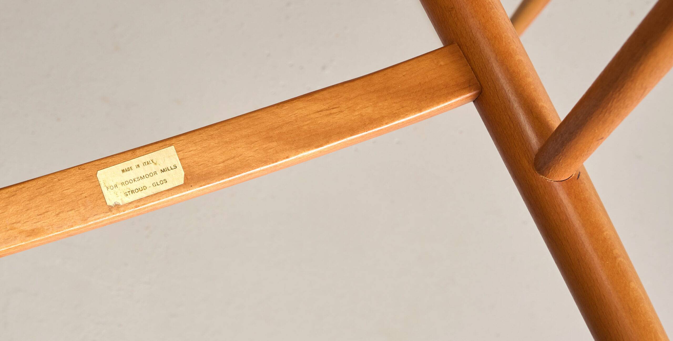 4 vintage Italian chairs, Otto Gerdau, Scandinavian style