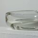 Cendrier en cristal taillé à la main vintage des années 50