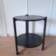 Desserte danoise pliable 2 plateaux 1980s