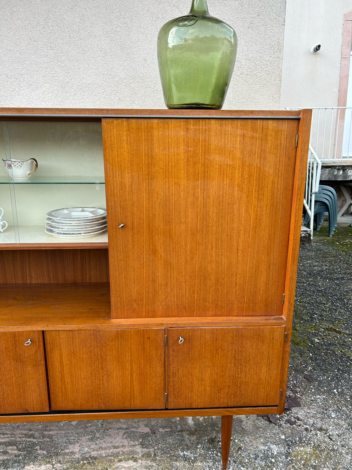 Vintage Scandinavian footwalk compass