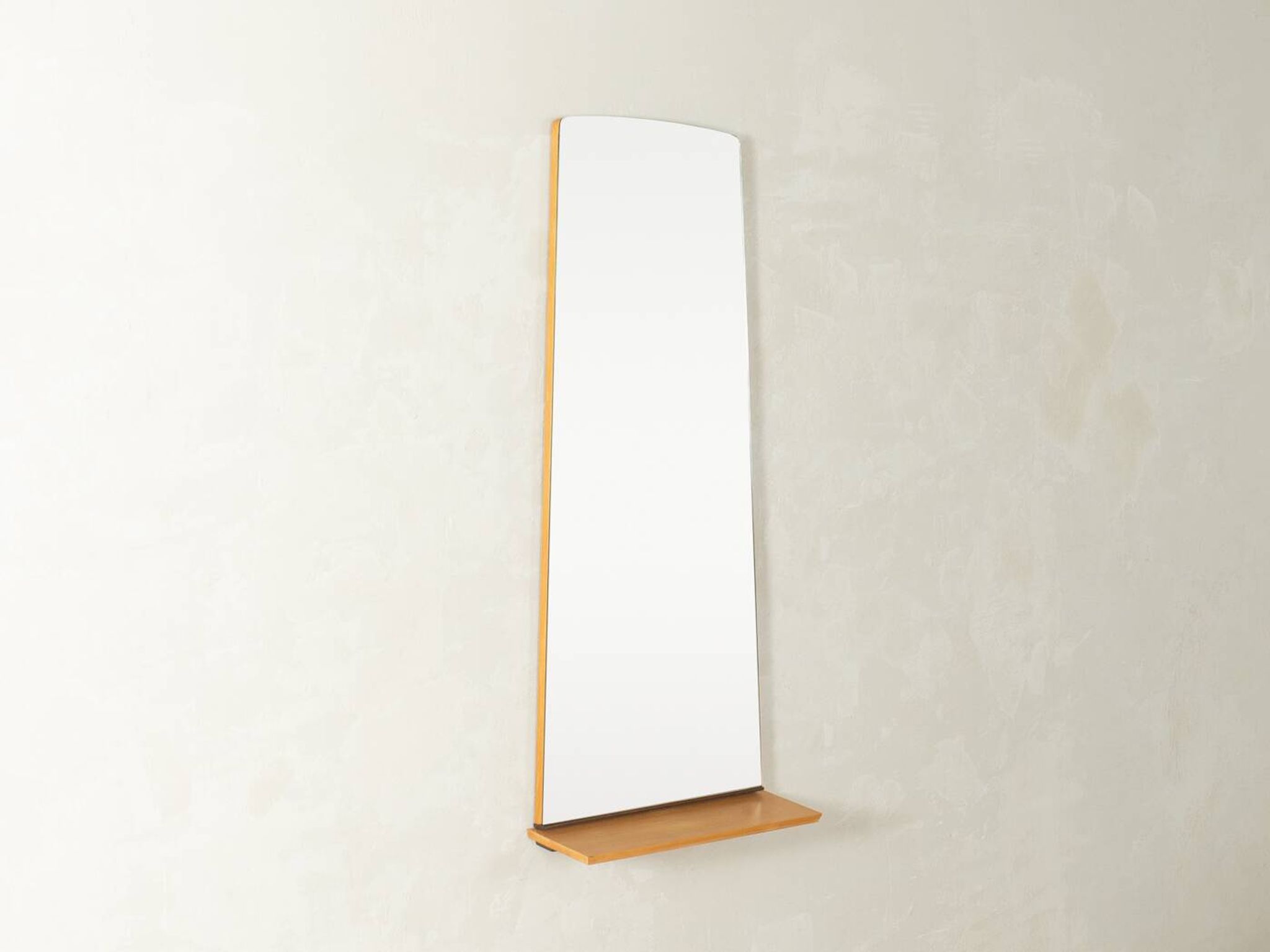 Miroir mural vintage simple avec étagère