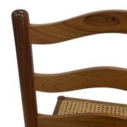 Vintage Teak Chair with Webbing - 1970s Design