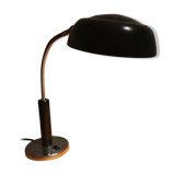 Black with chrome metal lamp, 60s