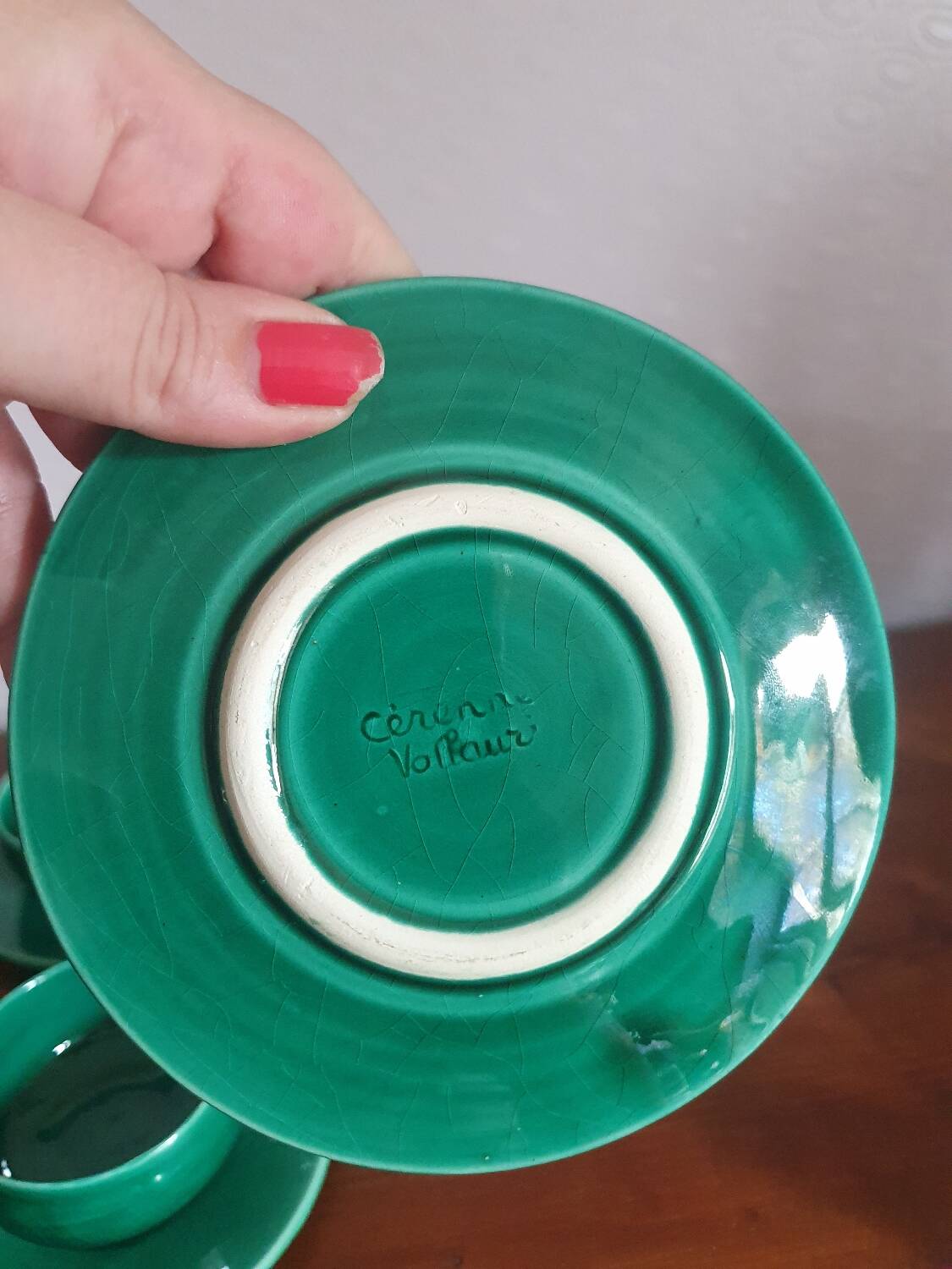 Vintage coffee service by Cerenne Vallauris