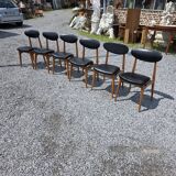 6 vintage chairs from the 60s