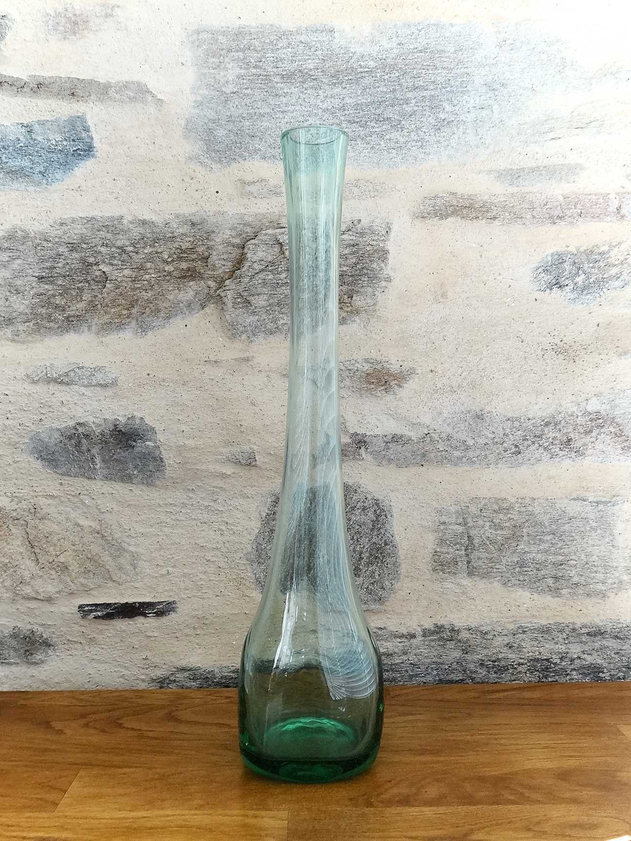 Soliflore 40 cm glass vase