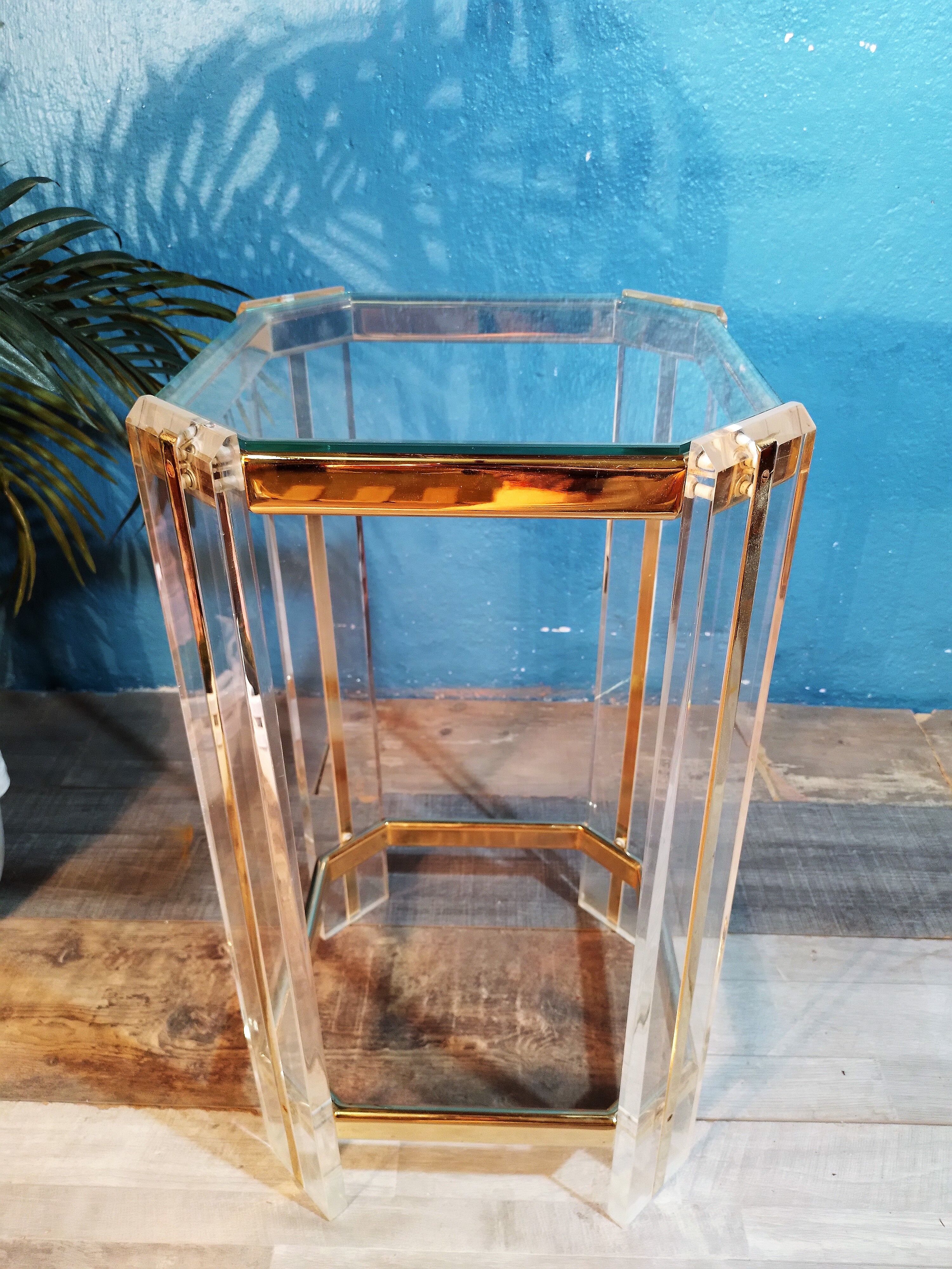 Lange end table 1970s