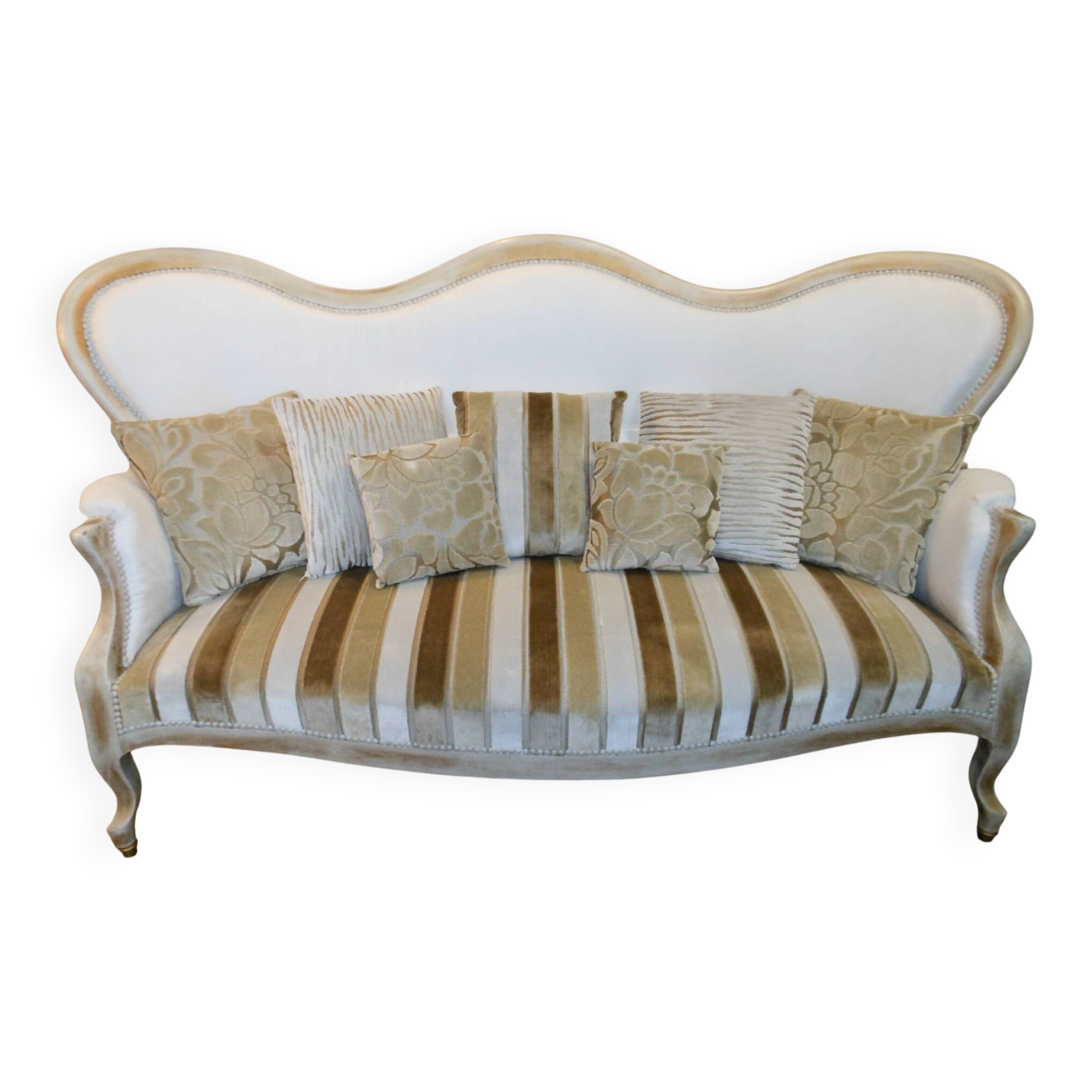 Louis-Philippe canapé with 3 cushions