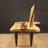 George Nakashima style wooden design sofa