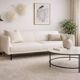 Boconcept berne beige leather sofa
