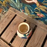 Small ceramic vase with flowers Saint Clement