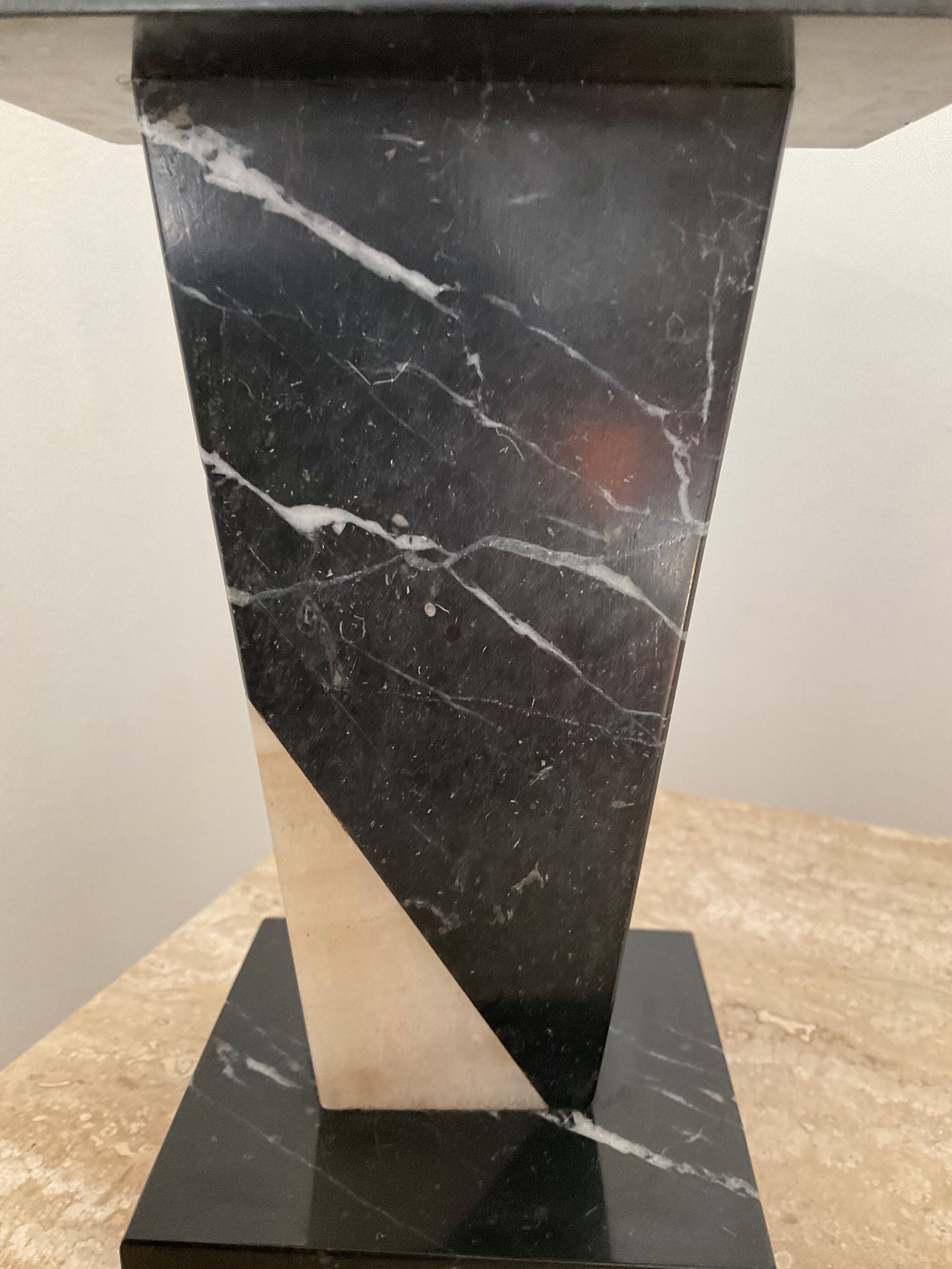 Pair of Art Deco marble bookends
