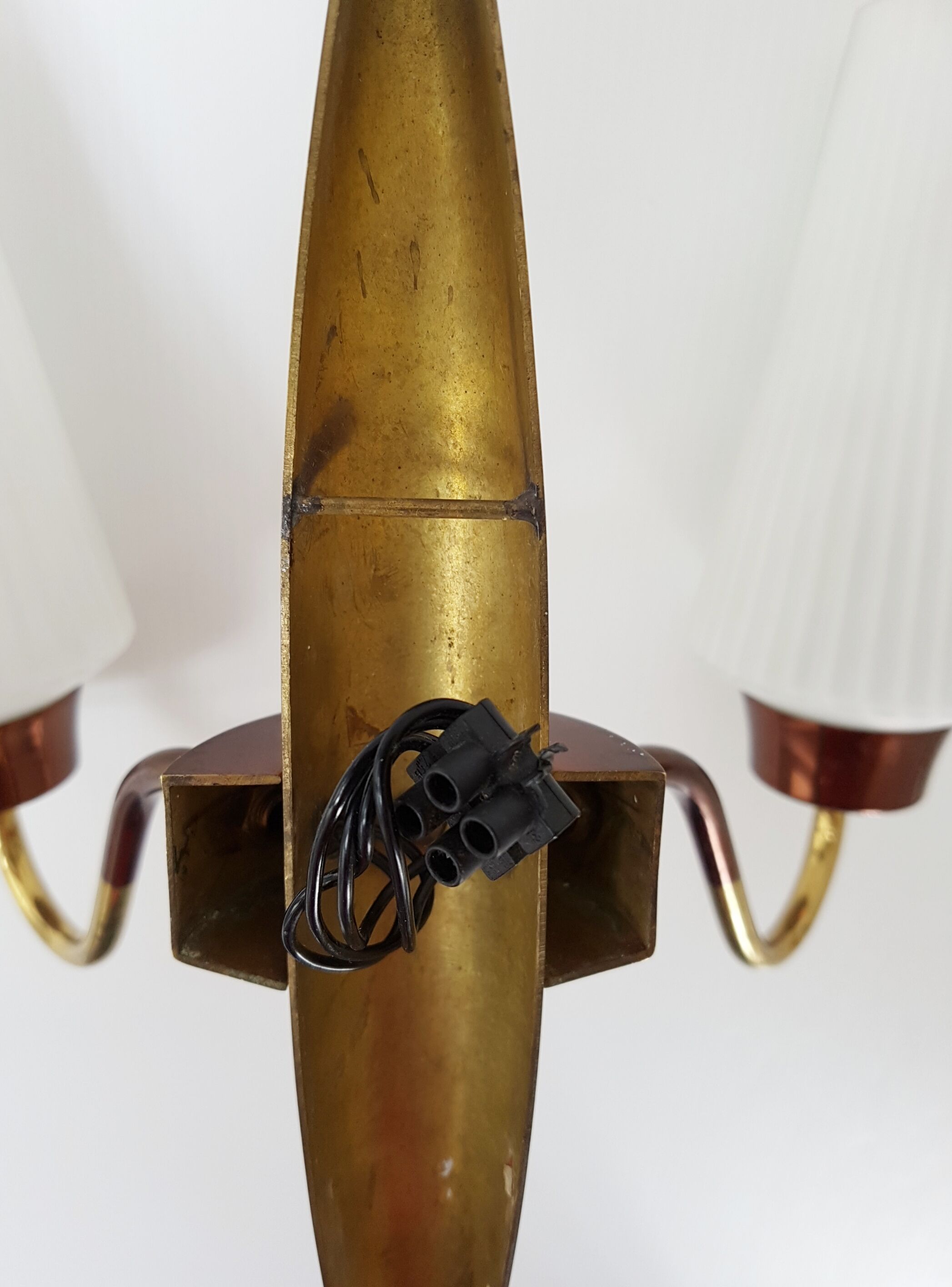 Pair of wall ligths vintage 1950