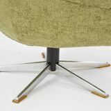 Swivel shell armchairgreen Khaki
