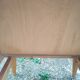Commode en rotin ancien vintage pieds compas
