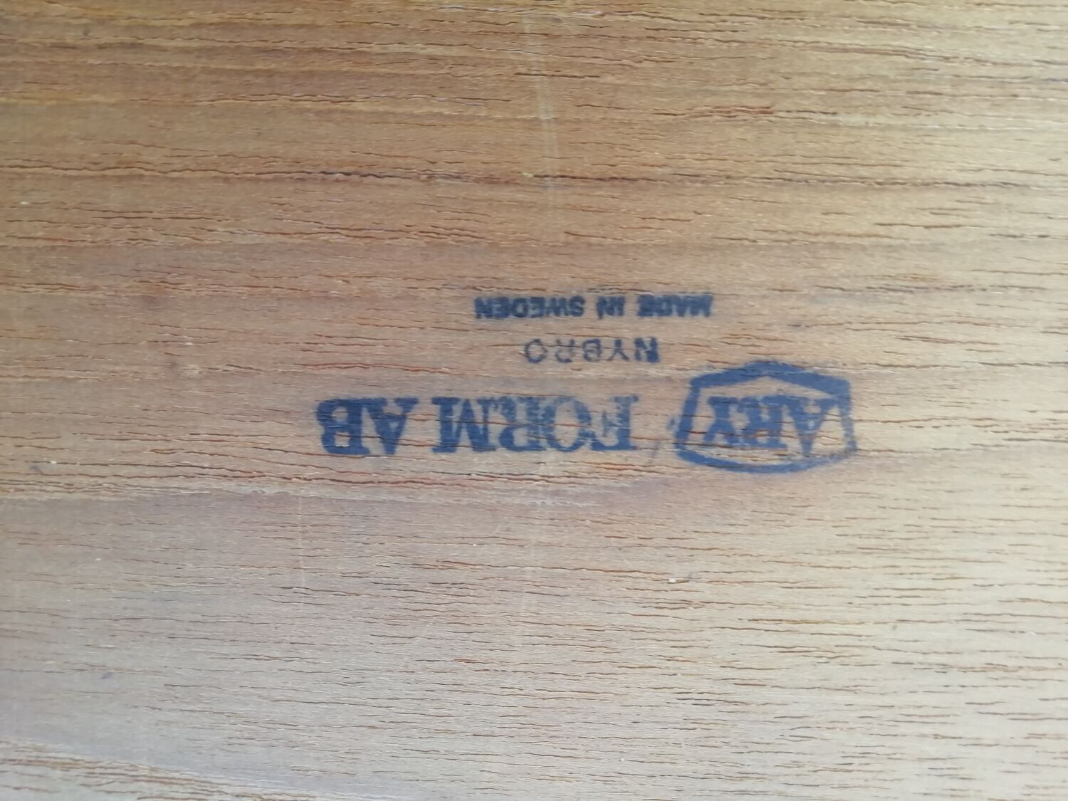 Wooden tray