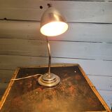 Table lamp chromed metal of the 50s