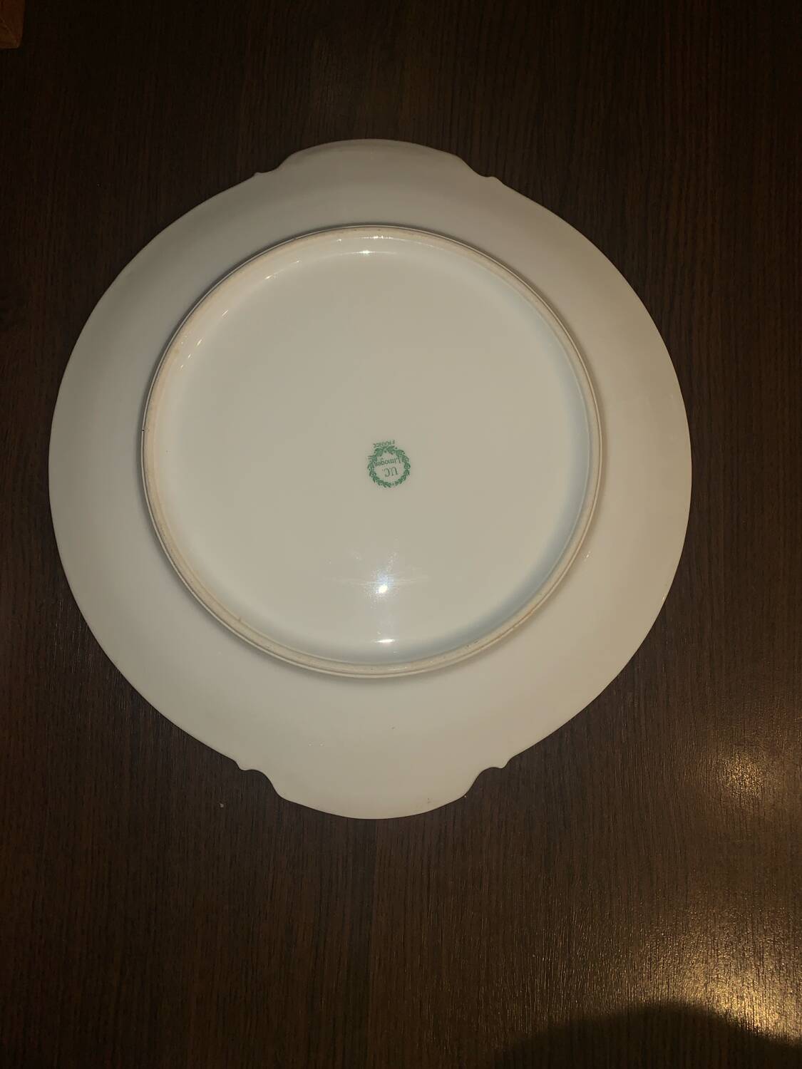 Limoges porcelain plate