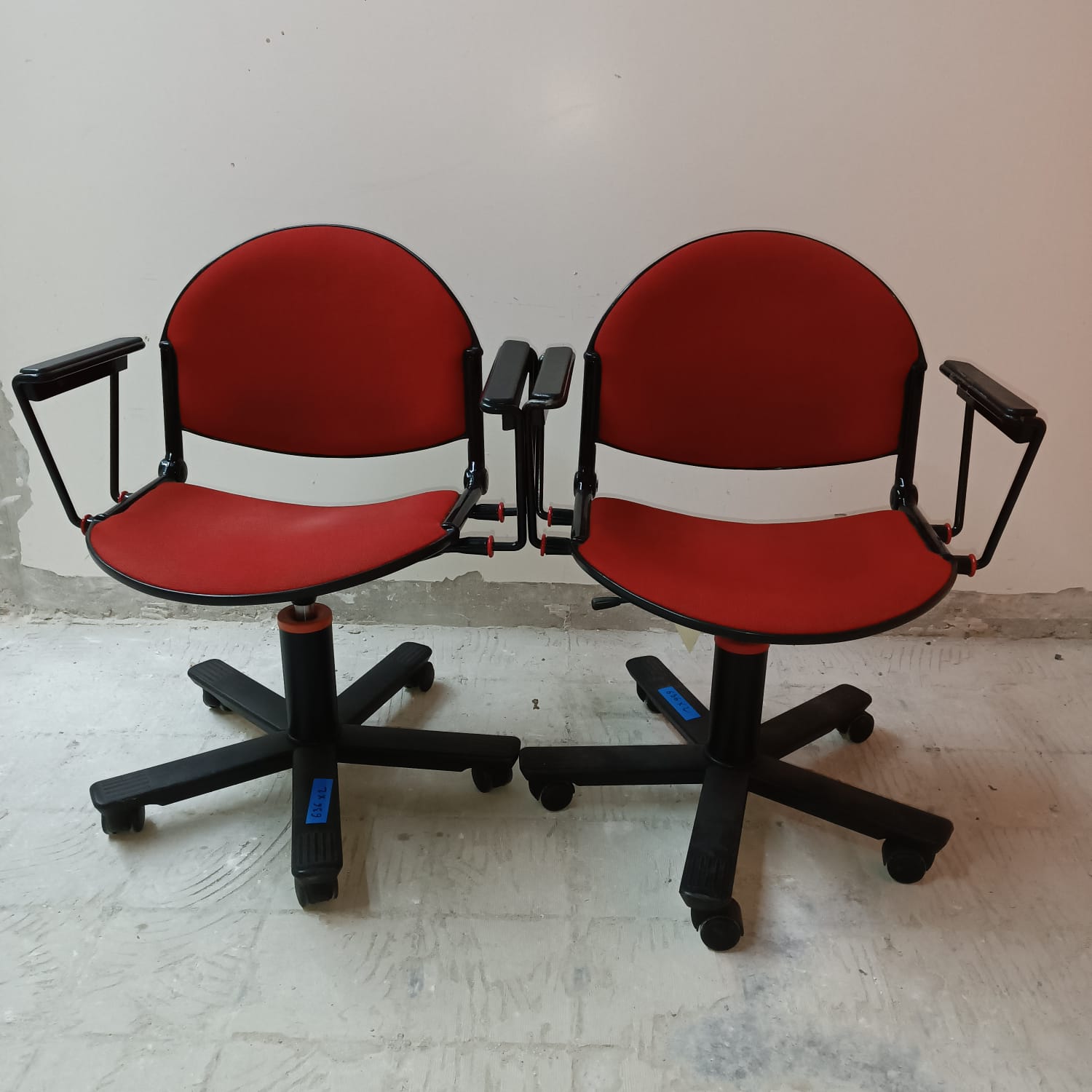2 office chairs