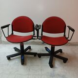 2 office chairs