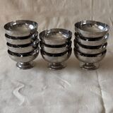 Vintage stainless steel cups