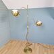 Brass eyeball floor lamp, by Gepo, 1960s-70s.