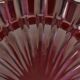 Art Deco Merlot Red Ceramic Vide-Poche by Gabriel Keramik, Sweden 1960s