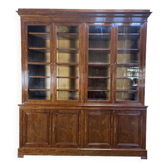 Louis Philippe two-body bookcase