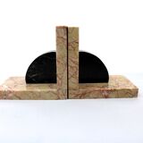 Art Deco Marble Bookends