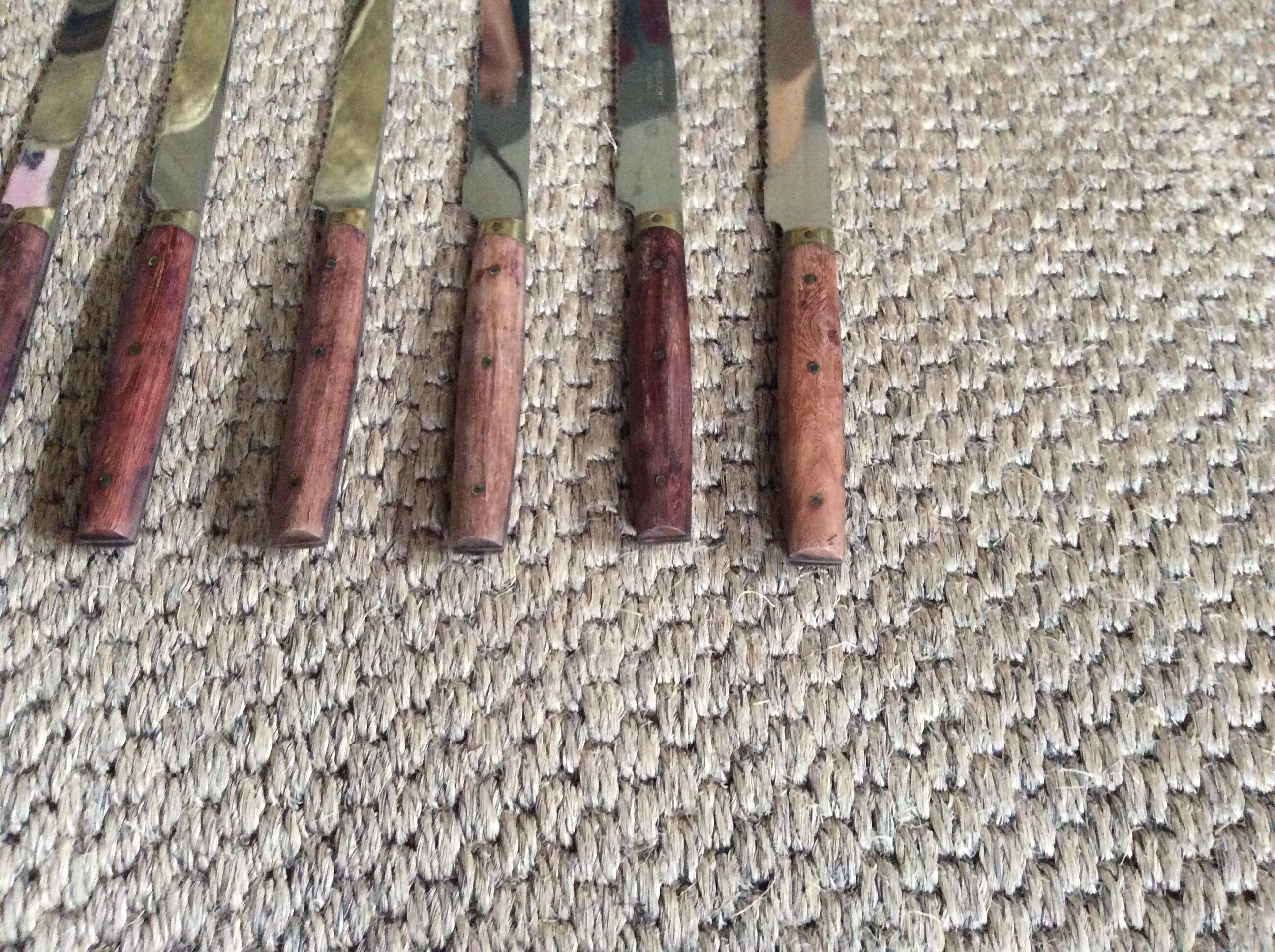 Series of 12 table knives