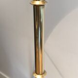 Brass floor lamp