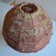 Vintage ceramic and wool lamp