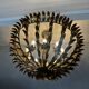 Brass chandelier 1960
