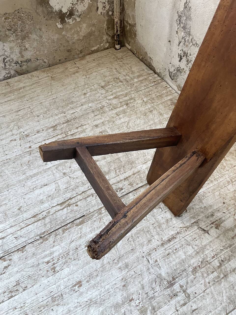 Banc en noyer massif 230 cm
