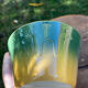 Beautiful green and yellow terrine Emile Henry
